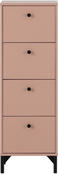 Schildmeyer Kommode Smash, Holzwerkstoff, apricot, 40 cm