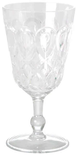 Rice Acryl Wein Glas Klar
