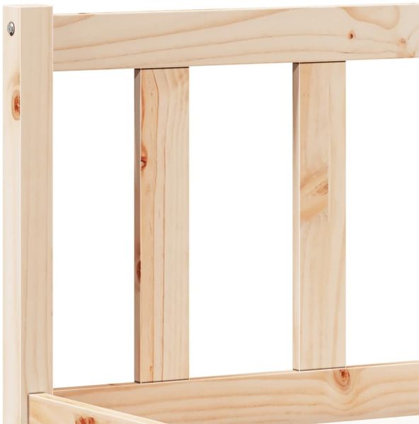 vidaXL Massivholzbett Extra Lang ohne Matratze 160x210 Kiefernholz 852436 Bild 7