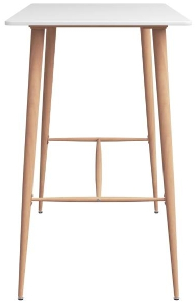 vidaXL 5-tlg. Bar-Set Weiß und Schwarz [3057437] Bild 4