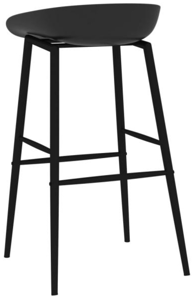 vidaXL 5-tlg. Bar-Set Weiß und Schwarz [3057437] Bild 9