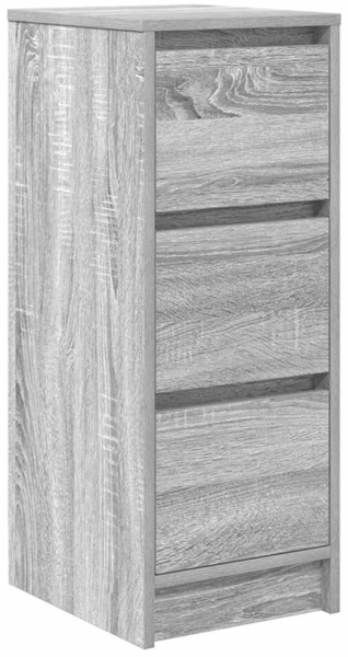 vidaXL Sideboard Grau Sonoma 29,5x34x76 cm Holzwerkstoff 861639