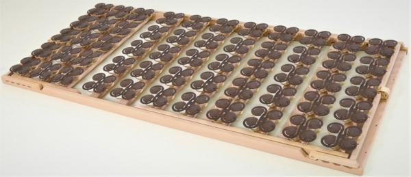 BIO-DOT-KOKOS Tellerlattenrost Kokos / 80 x 220 cm / Kopfteil verstellbar Bild 5