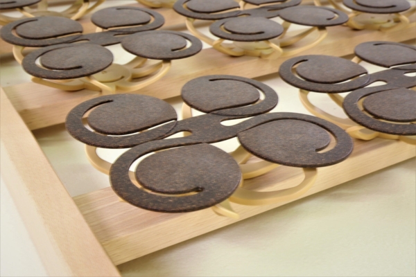 BIO-DOT-KOKOS Tellerlattenrost Kokos / 80 x 220 cm / Kopfteil verstellbar Bild 3