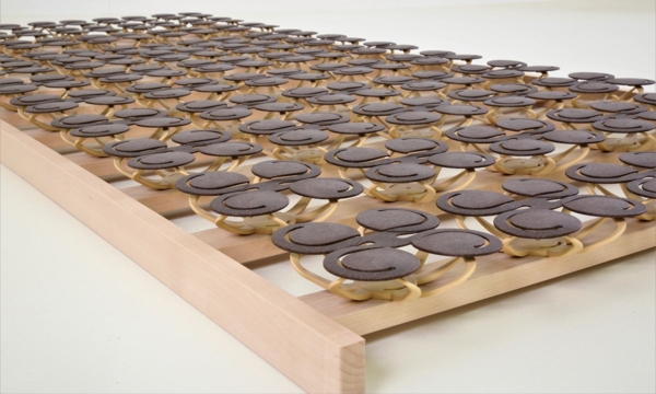 BIO-DOT-KOKOS Tellerlattenrost Kokos / 80 x 220 cm / Kopfteil verstellbar Bild 4