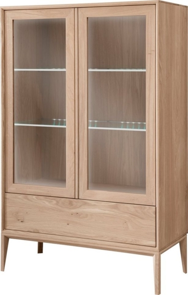 Home affaire Vitrine Koda inklusive Beleuchtung, verstellbare Glasböden Bild 2