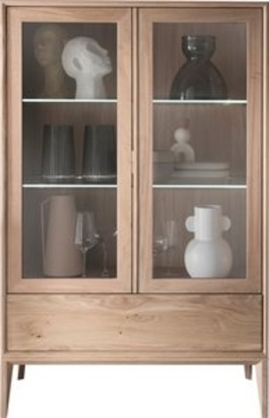 Home affaire Vitrine Koda inklusive Beleuchtung, verstellbare Glasböden Bild 6