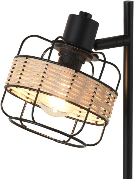 Tischleuchte Shields Schwarz / Beige [lux. pro] Bild 6