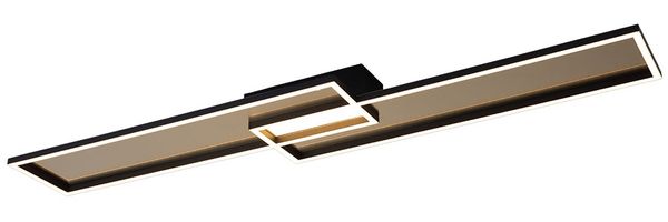 LED Deckenleuchte, Fernbedienung, dimmbar, L 110 cm