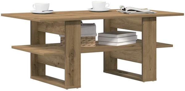 vidaXL Couchtisch Artisan-Eiche 102x55x42 cm Holzwerkstoff 855851