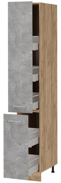 Apothekerschrank R-Line Beton 30 cm Vicco Bild 4