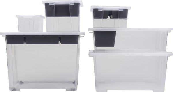 Rotho Aufbewahrungsbox EVO Easy 4 L transparent 27 x 17,2 x 12,8 cm Bild 4