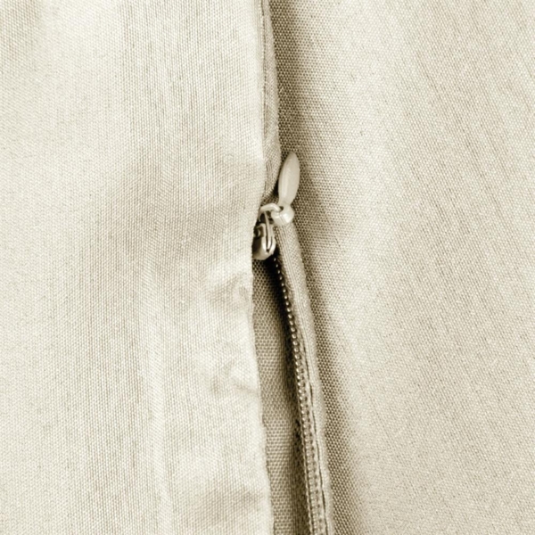 Kissenhüllen Alessia in Unifarben mit und ohne Kissenfüllung, gemütlich und anschmiegsam in vielen verschiedenen Farben erhältlich (beige - sandbeige/60x60 cm/mit Füllkissen) Bild 4