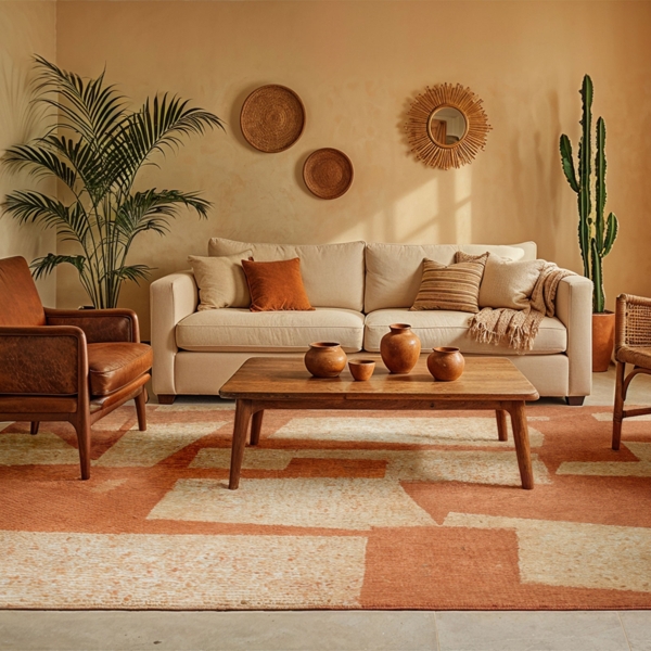 Teppich Lola&Moi Skip Cinnamon Gums 140 x 200 cm Bild 6