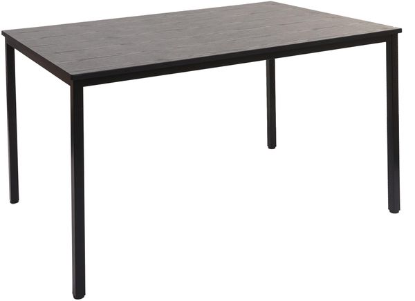 'Braila' Schreibtisch, schwarze Eiche-Optik, MDF, 120x80 cm Bild 8