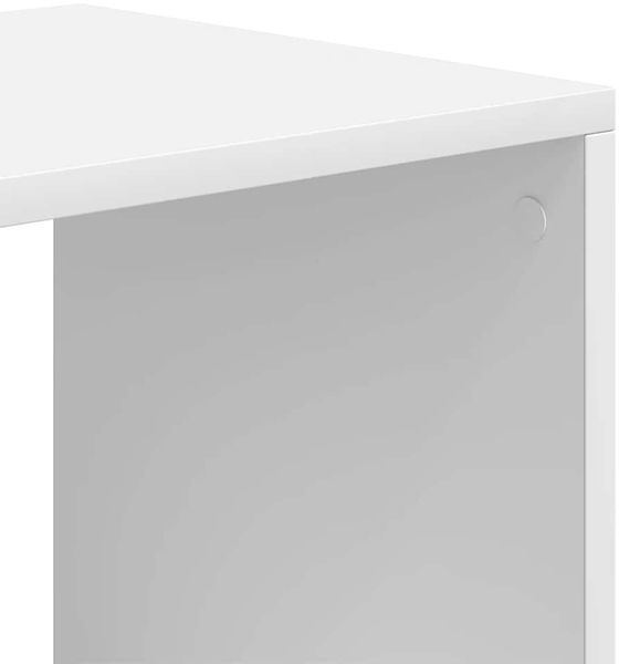 vidaXL Bücherregal Weiß 66x31x112 cm Holzwerkstoff 860301 Bild 7