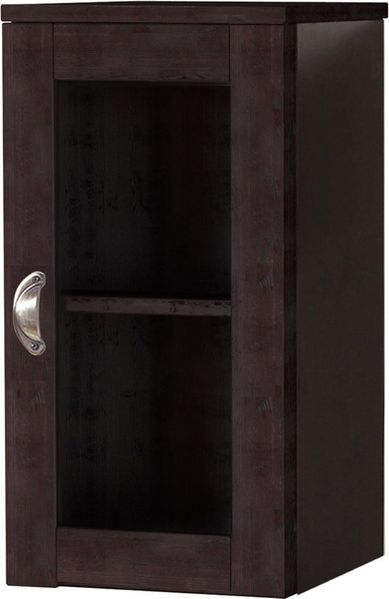 loft24 Glashängeschrank Tyler FSC®-zertifiziertes Kiefernholz im Landhaus Stil