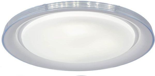 Light & More LED Deckenleuchte CCT weiß Ø 50,5 x 7,5 cm warmweiß-neutralweiß dimmbar