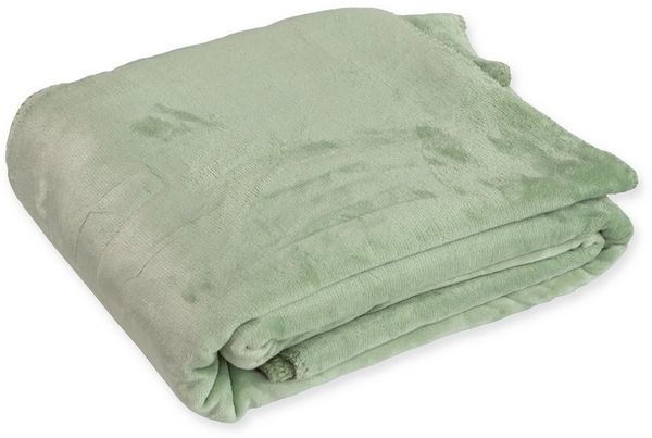 Wohndecke Flanell und Sherpa, KiNZLER, Oberseite weicher Flanell und Rückseite wärmendes Sherpa