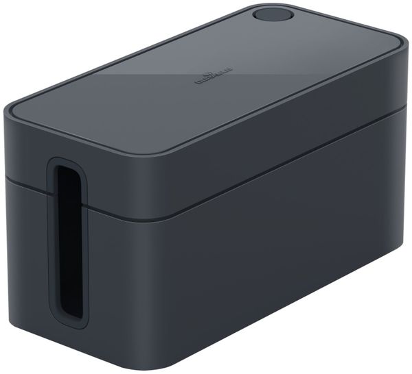 Durable Cavoline Box S Kabelgehäuse Tisch/Bank Kunststoff Gummi Graphit