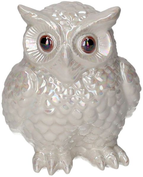 Giftcompany Dekovase Mignon Vase Eule weiß 13,6cm (Dekovase)