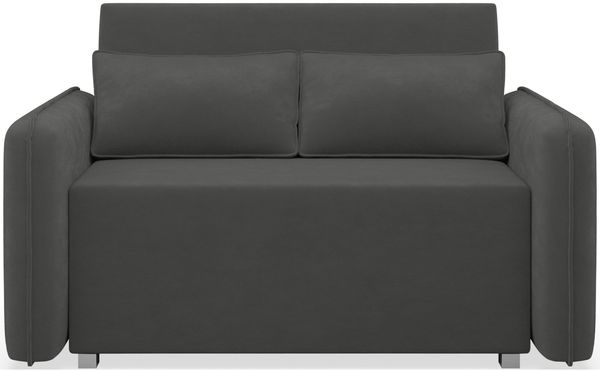Selsey 'Duelia' Schlafsofa 2-Sitzer mit Bettkasten, Chenille hydrophob, Graphitgrau Bild 6