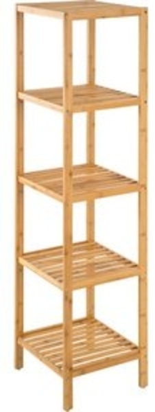 tectake Badregal Paola, Einzelstück, aus Bambus Bild 6