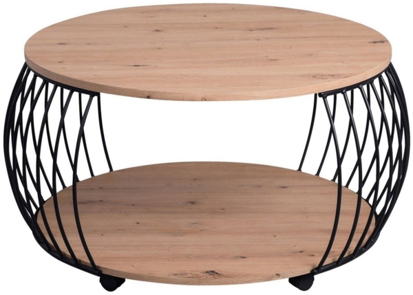 Couchtisch Peru / Peking 2, Schwarz, Holzfarben Bild 5