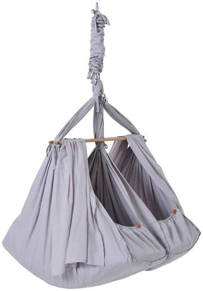 Membantu® Federwiege Zwillinge Premium (Cozy Cradle) Grau