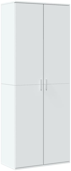 vidaXL Highboard Weiß 70x35x180 cm Holzwerkstoff 3276658