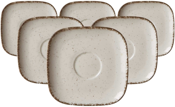 Ritzenhoff & Breker Casa Kaffeeuntertasse ø 13,5 cm 6er Set beige