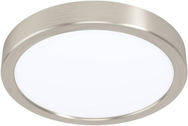 Eglo 99229 Aufbauleuchte FUEVA 5 nickel-matt rund H:2,8 Ø:21cm 4000K
