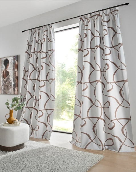 heine Gardine Verdunklungsschal, Multifunktionsband (1 St), verdunkelnd, Fertigstore gerade Form Bild 2