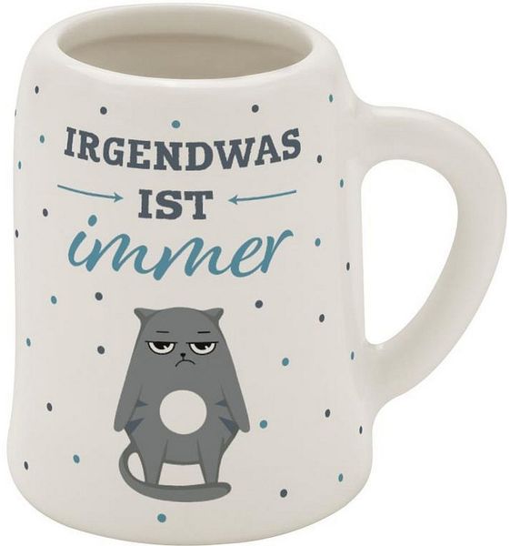 Schnapskrug Schnapsglas Stamper Keramik Sheepworld IMMER 73850