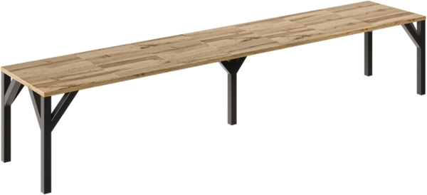 Esstisch Dunaj 130-405cm (Wotan Eiche)