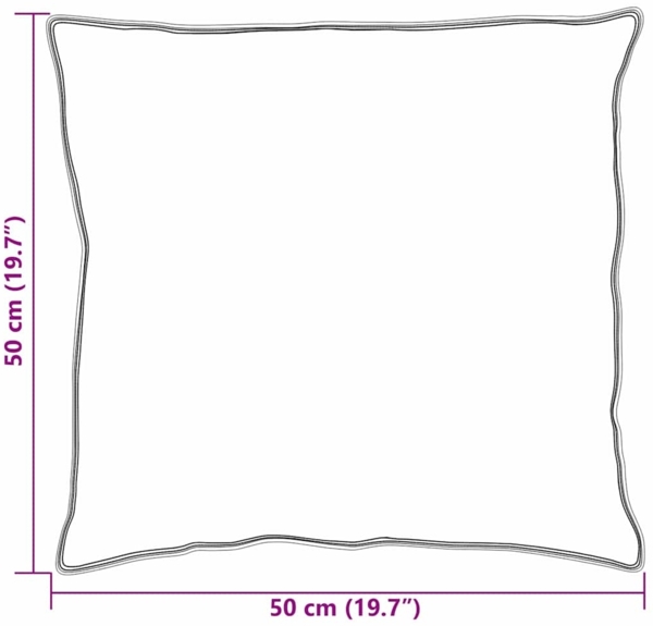 vidaXL Kopfkissen mit Kissen Weiß 50 x 50 cm Feder 42007677 Bild 8