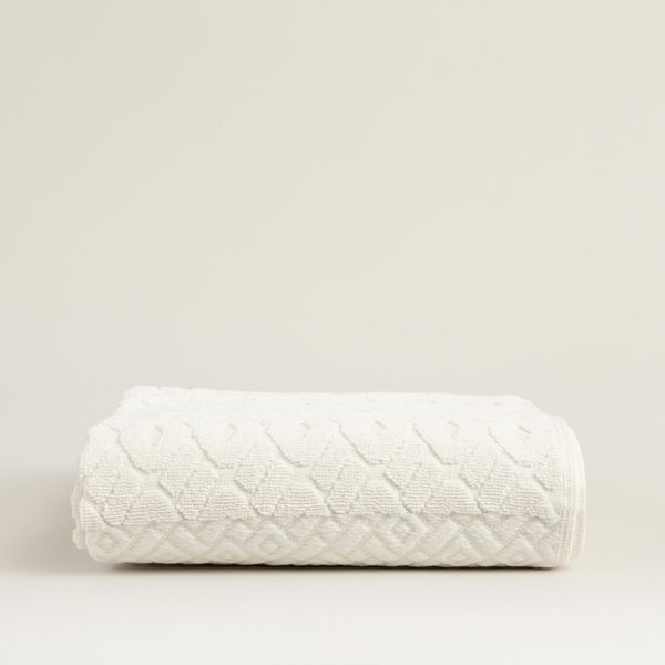 Dekoria Handtuch Lattice 50x90 cm cream pearl