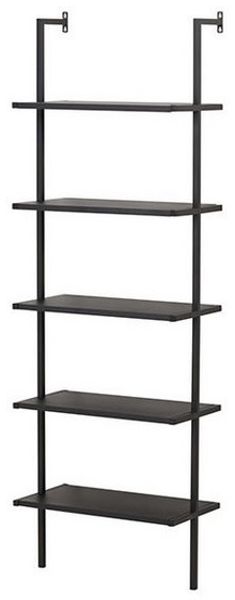 ebuy24 Regal Caracas Regal 5 Regale schwarz.