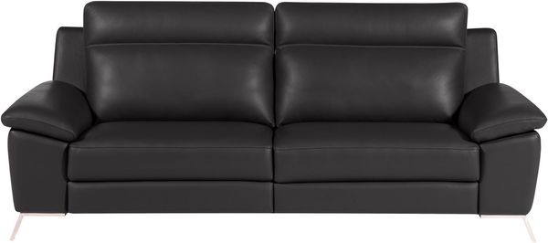 CALIA ITALIA 3-Sitzer Roby italienisches Designsofa mit exzellentem Sitzkomfort, erstklassigem Lederbezug