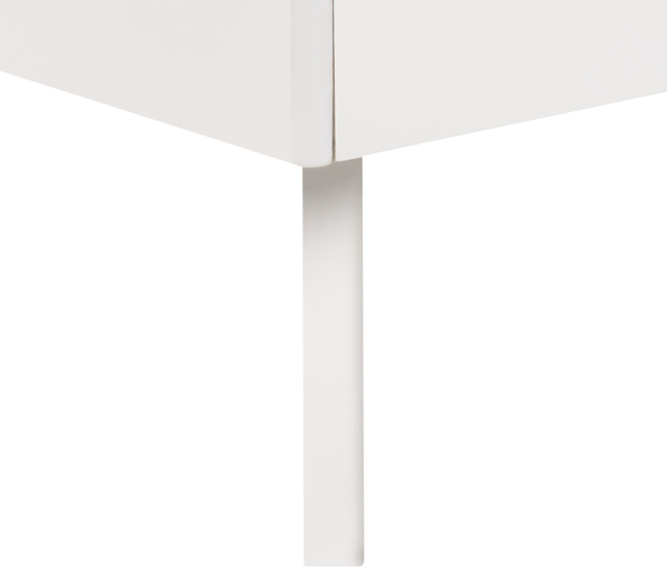 Bett mit Lattenrost BERRIC 180 x 200 cm Holz Weiß Bild 7