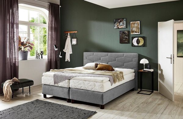 Westfalia Schlafkomfort Boxspringbett, wahlweise mit Topper