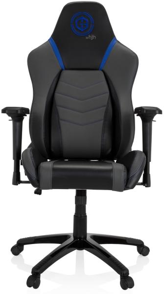 hjh OFFICE Gamingstuhl GAMEBREAKER POLARYS I Kunstleder Grau/Blau