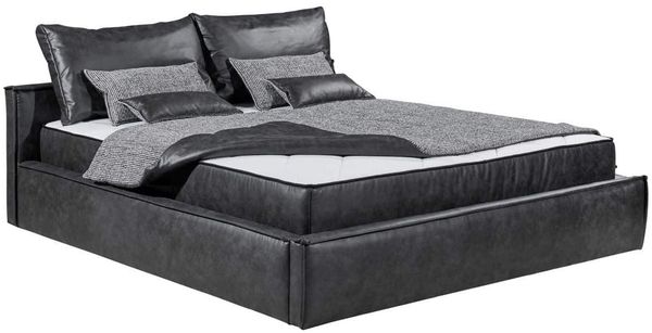 ED Exciting Design Boxbett Sintra 180x200 Anthrazit | Mikrofaser Taurus