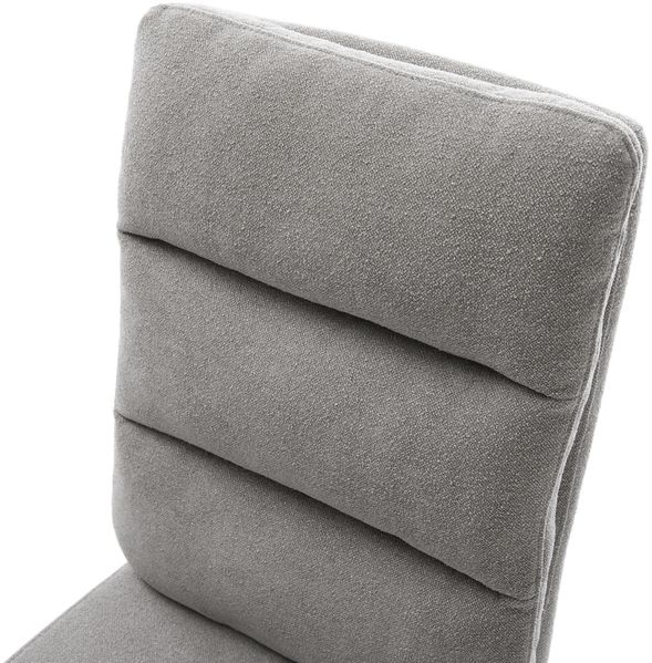 Freischwinger Pela-Flex Strukturstoff Soft Grau Freischwinger flach Effektfinish Titan Taschenfederkern Bild 4