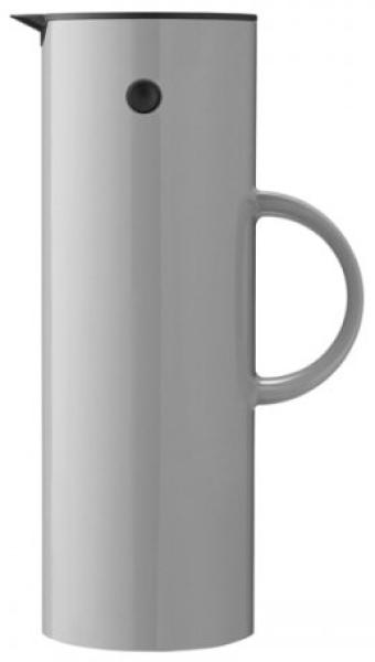 Stelton EM77 Isolierkanne Light Grey, Kanne, Isokanne, Kunststoff, Hellgrau, 1 L, 918