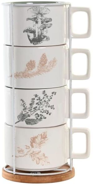 DKD Home Decor Kaffeetassen-Set, Standard