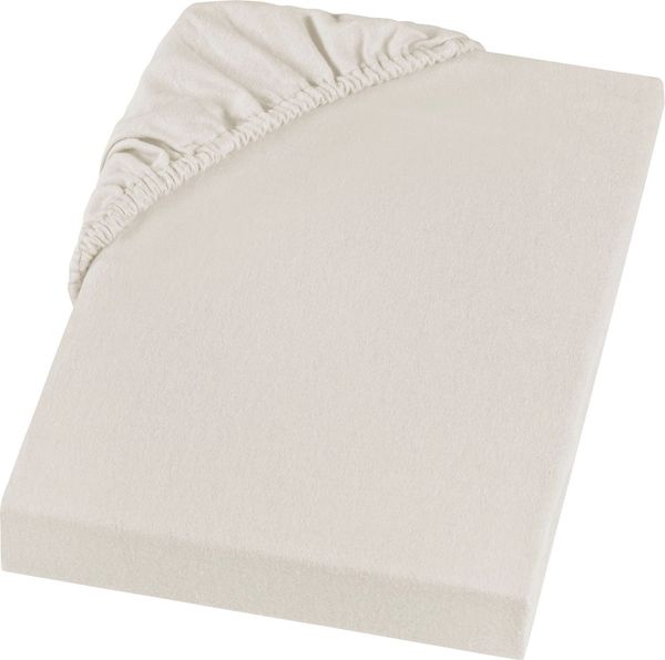 Setex - Feinbiber Bettlaken mit Gummizug kuschelig weich - Biber Spannbettlaken aus 100% Baumwolle mit rundum Spanngummi - Bettwäsche ganzjährig - Betttuch 180x200 cm Natur