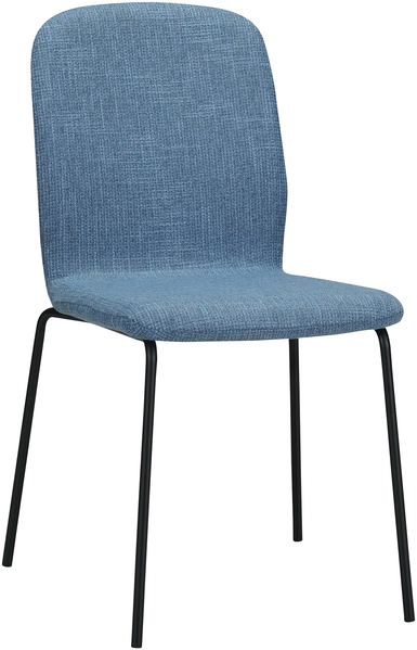 Albatros Esszimmerstühle 4er Set ENNA, blau - stapelbar, bequemer Polsterstuhl - Eleganter Küchenstuhl, Stuhl Esszimmer oder Esstisch Stuhl, Konferenzstuhl , Stückzahl:4, Farbe:Blau Bild 9