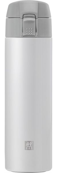 Zwilling Thermobecher 450 ml Edelstahl Isolierbecher Weiß Auslaufsicher