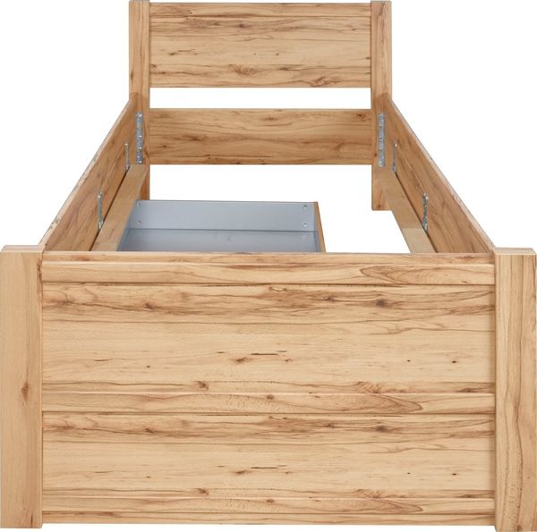priess Bett Husum Schlafzimmer Jugendzimmer Rahmenbett, mit Komforthöhe verschiedene Ausführungen hochwertige Premium Qualität